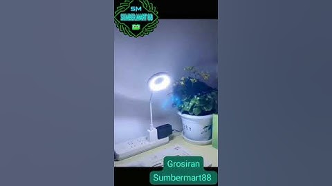 Lampu belajar sensor suara otomatis