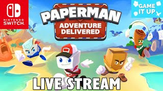 Paperman Adventure Delivered Live Stream (Nintendo Switch)