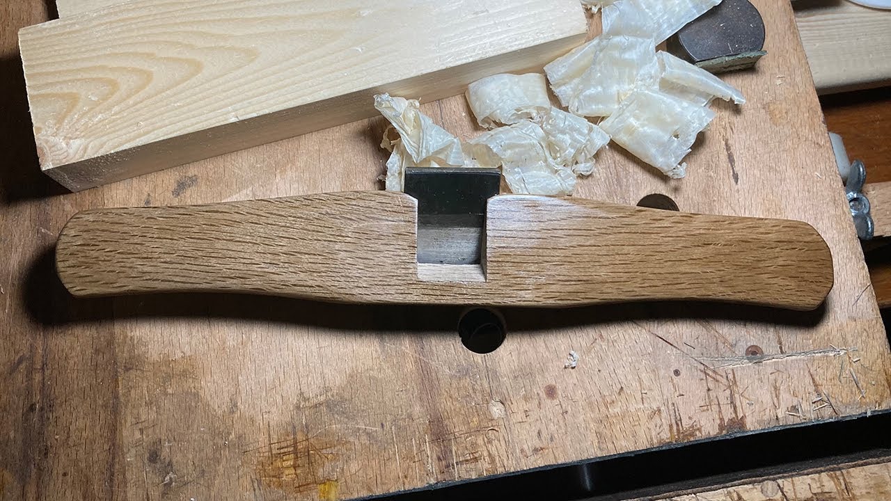 Make a Nankin plane, japanese spokeshave. 南京鉋