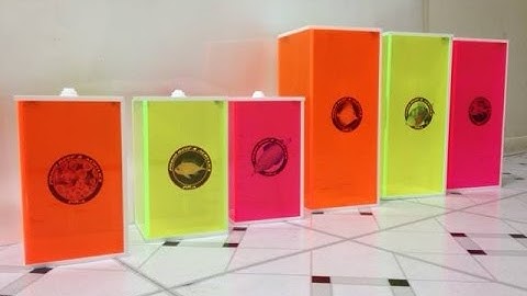 2 Part Dosing Containers (Primo Reef Acrylics)