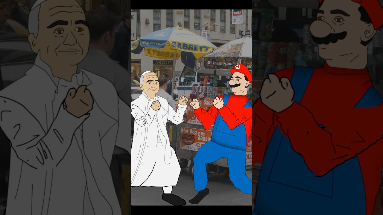 New Pope VS Super Mario Brother