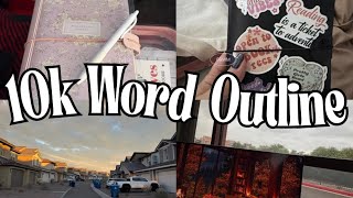 Full This Vlog Doesn’t Stop Until I Get 10k Words in My Outline | Preptember Vlog #authortube #writing  News