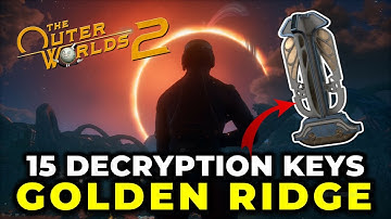 Golden Ridge - All Advanced Decryption Keys Location | The Outer Worlds 2
