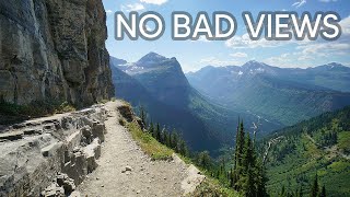 The BEST Hike in Glacier National Park | Highline Trail to Grinnell Glacier Overlook