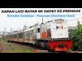 Komuter Supas Surabaya Pasuruan | Rangkaian Darurat Stainless Steel