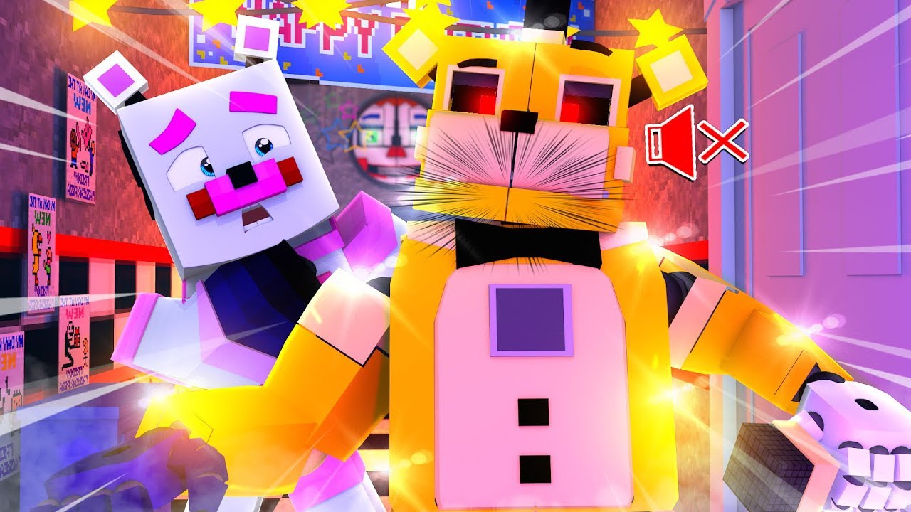 Golden Freddy Loses His Voice! Minecraft FNAF Roleplay