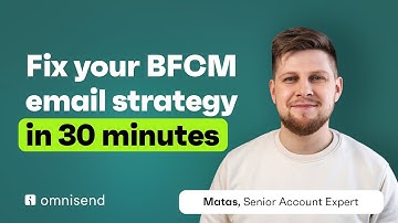 How Omnisend AI Can Fix Your BFCM Email Strategy in 30 Minutes