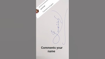 juveiriah name...comments your name and subscribe me #drona calligraphy #shorts#signature#style#