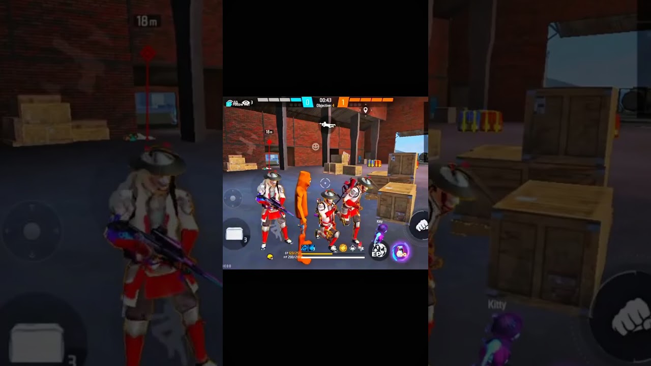 😂 Easy game prank with ☠️ teammate|| funny video 