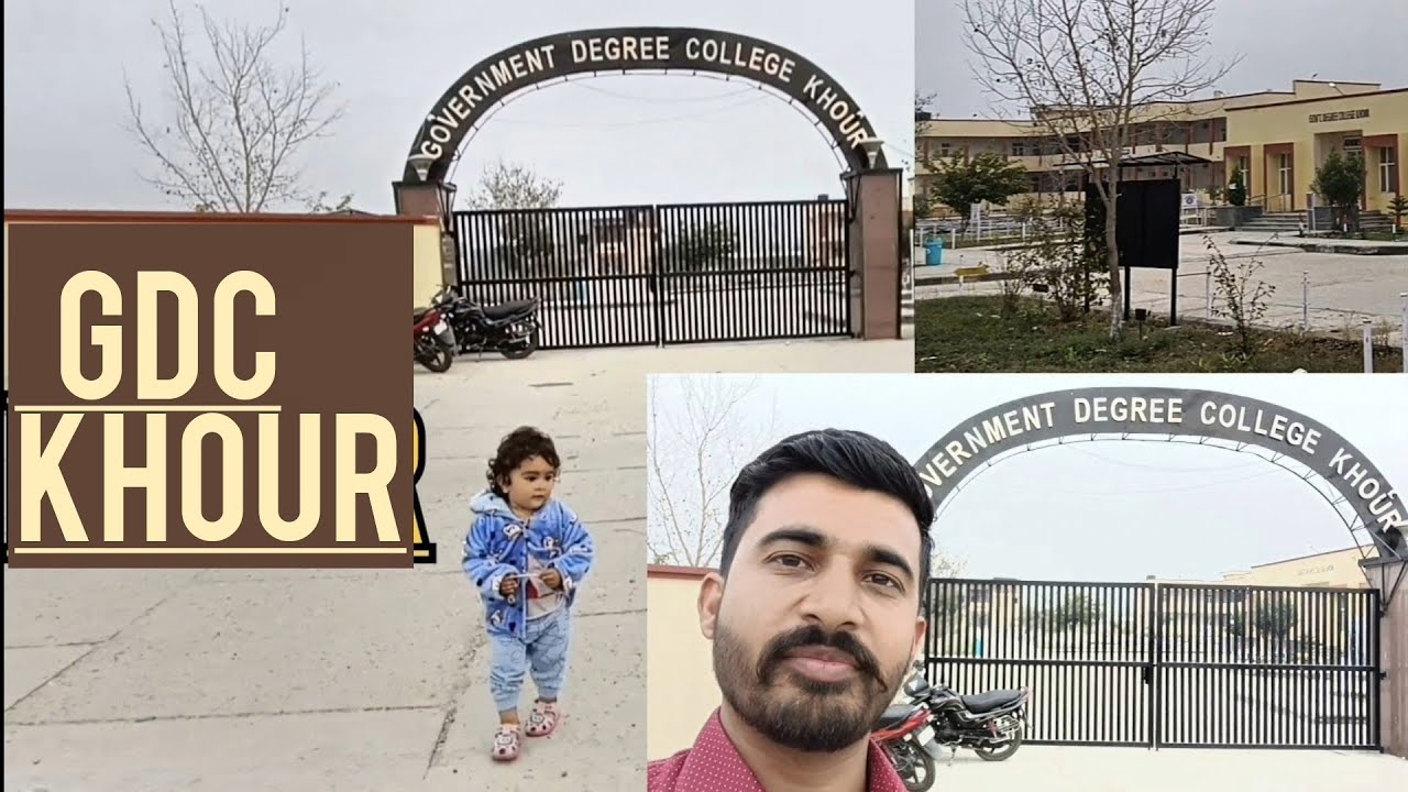 GDC khour, Government degree college khour, jammu.