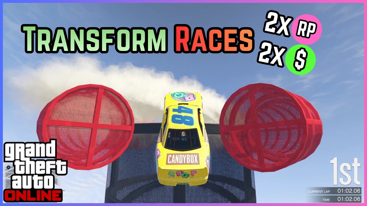 GTA Online Transform Races | Double money double RP this week