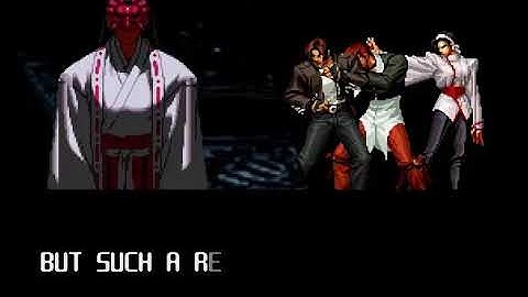 KOF 2003 Masked Host Reveal - Chizuru and Maki (Three Sacred Treasures)