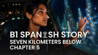 Learn Spanish Comprehensible Input B1 Adventure Story Seven Kilometers Below Chapter 5