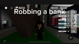 Robbing a bank in Brookenhaven