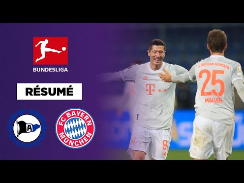 🇩🇪 Résumé - Bundesliga : Le Bayern Munich en promenade sur la pelouse de Bielefeld
