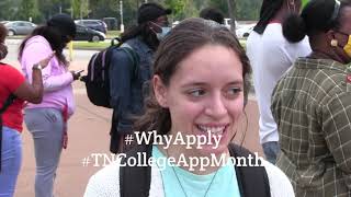 #WhyApply #TNCollegeAppMonth Video