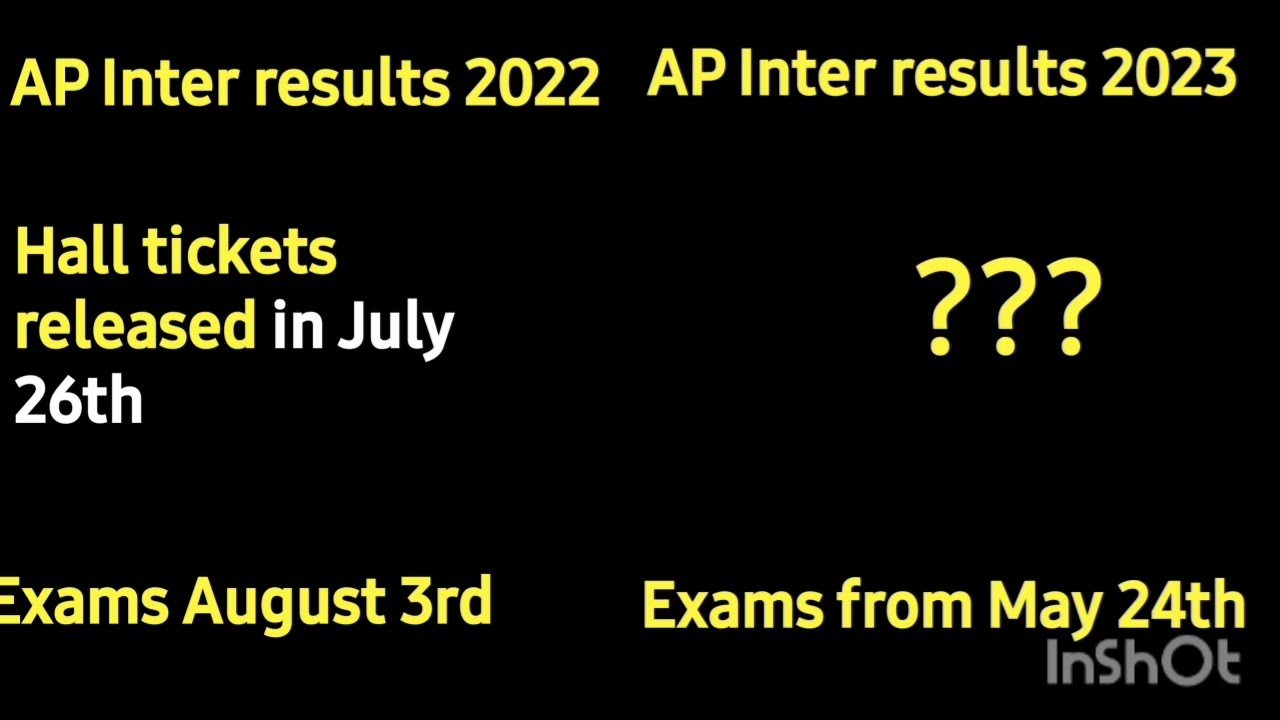 AP Intermediate Supplementary Hall tickets || BIEAP ||AP Inter results