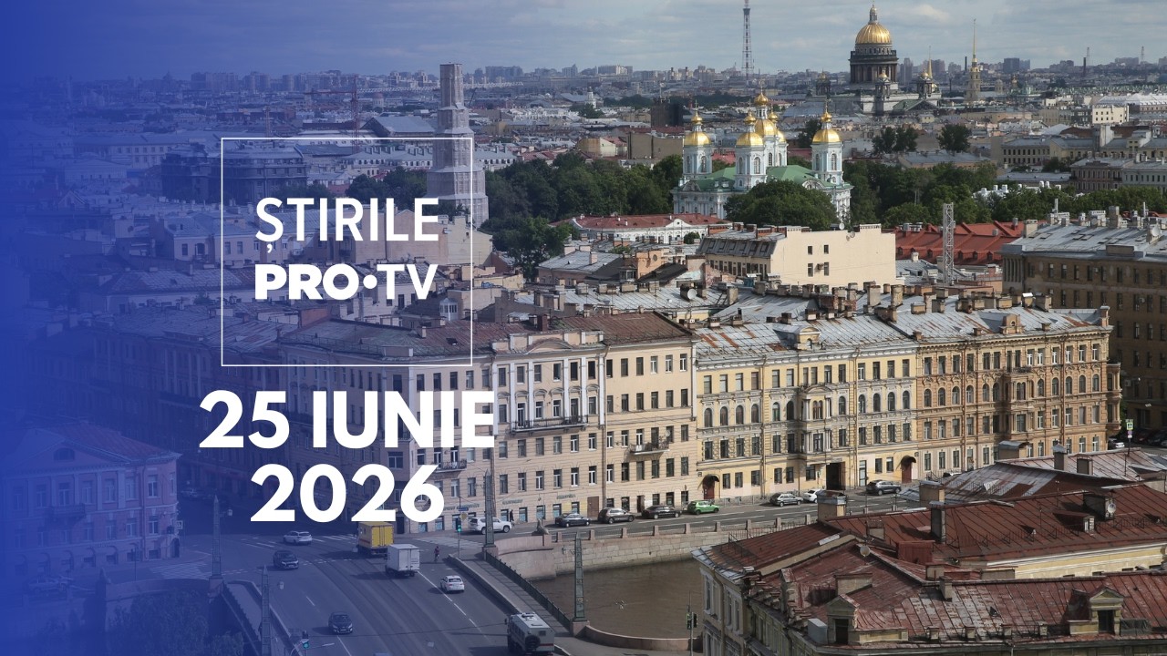 Știrile PRO TV – 25 Iunie 2026 | Rusia își închide consulatul român din Sankt-Petersburg