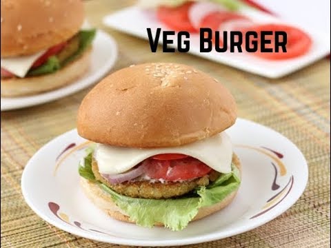 Veg Tawa Burger Recipe in Hindi, तवा बर्गर, Spicy Tawa Burger, Desi Style Burger | Cooking With Rupa