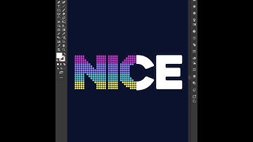 Adobe Illustrator 2025 Tips - How to Create a Dot Text Effect #ducthangds