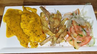 Pollo En Salsa De maracumango