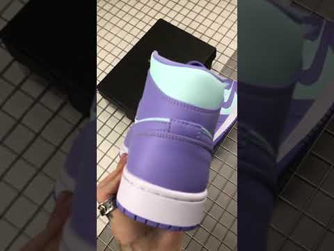 jordan 1 purple aqua