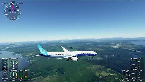 Boeing 787-10 Approach to Singapore Intl. ILS Runway 20C - Microsoft Flight Simulator (2020)