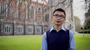 Maynooth University international student Eric Fangzhi