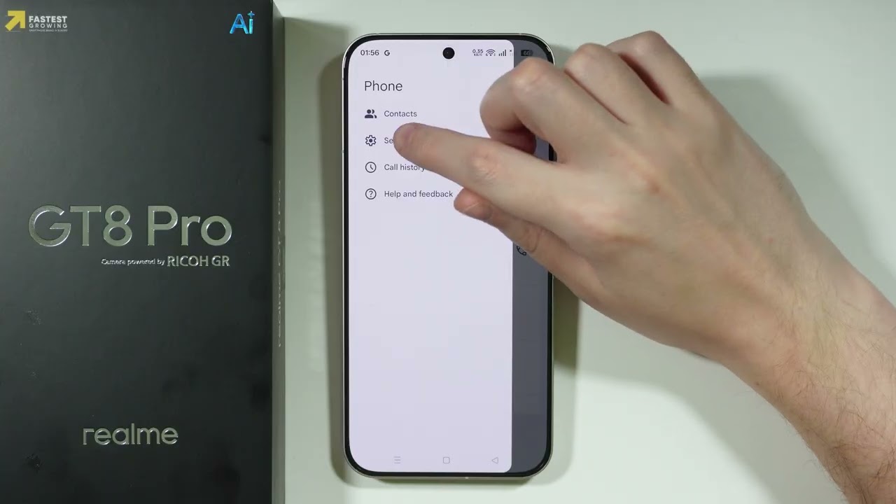 Realme GT 8 Pro: Как включить вспышку при входящем звонке (фонарик во время входящих звонков)