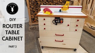 Router Cabinet | DIY Router Table Build - Part 2