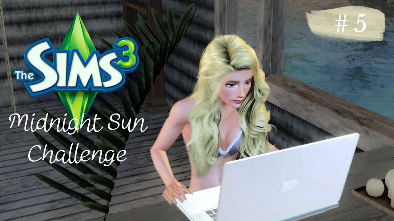 FlirtLevel 100 Sims 3 Midnight Sun Challenge Part 5 LunaGames YouTube