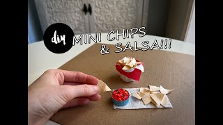 Mini Chips and Salsa for Dolls
