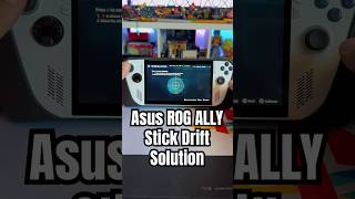 Stick Drift Solution for your ASUS ROG ALLY @asusrog #gaming #handheld #pcgaming