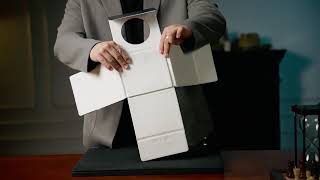 The Revelation Box by Liu, Volpe, McCaig, Wong & TCC Magic at MJMMagic.com (see link below)