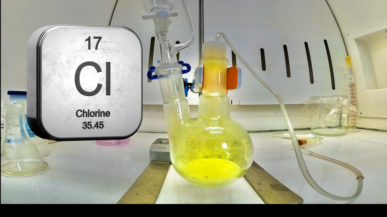 元素番号17【塩素】光で爆発する元素