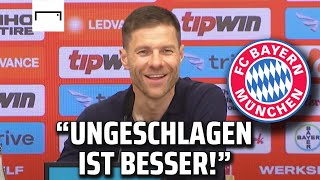 Verpasster Bayern-Rekord? Da muss Xabi Alonso lachen | Bayer Leverkusen