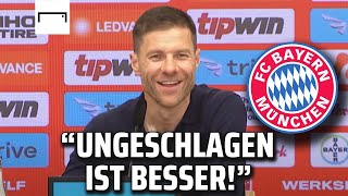 Thumbnail for Verpasster Bayern-Rekord? Da muss Xabi Alonso lachen | Bayer Leverkusen