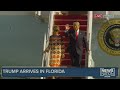 Pres. Trump arrives in Florida