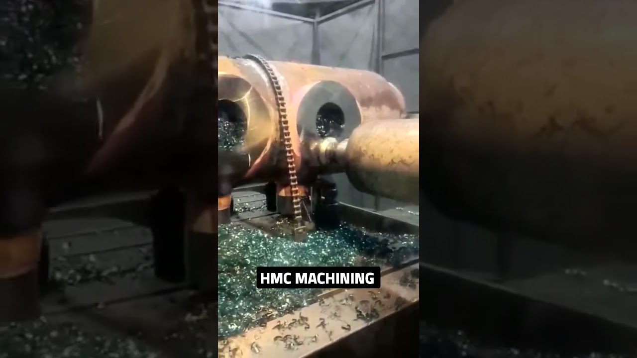 HMC MACHINING #cnc #shorts #machining #hmc #vmc #cam #cad #cncmachine #ytshorts
