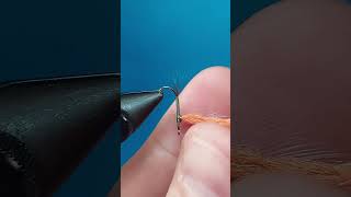 High Vis Parachute Style Blue Winged Olive Dry fly #flytying #flyfishing #fishing #howto