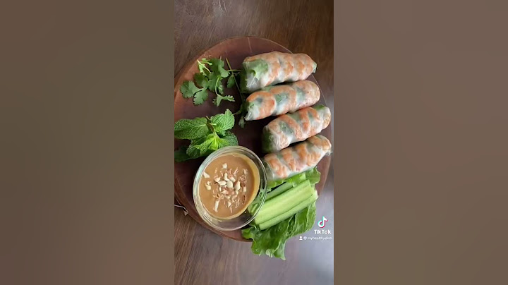 How to Roll the perfect Vietnamese Shrimp Spring Roll | MyHealthyDish