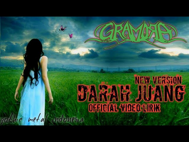 GRAMORA - Darah juang cover (gothic metal Official video lirik class=