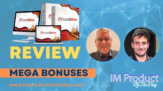 FOODSITES: Create & Sell Unlimited Food & Drink Niche Sites Review + Award-Winning Bonuses!