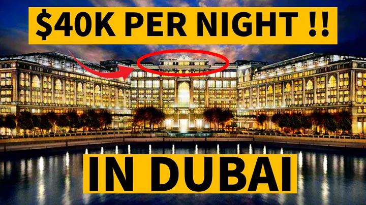 Inside Dubai's Most Expensive Hotel || 40k Per Night!!