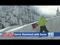 Sierra towns begin digging out of snow