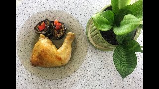 Самый простой рецепт курицы. Курочка в духовке с овощами. Жареные окорочка. Самый простой рецепт курицы. Курочка в духовке с овощами. Жареные окорочка.