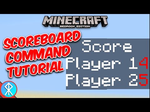 How To Use /scoreboard Command! (Bedrock/MCPE/Xbox