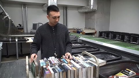 Book Sorting Machine Improves City Process