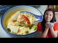 15-minute Tomato Tofu Egg Drop Soup 番茄豆腐蛋花汤