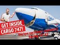 ВНУТРИ ГРУЗОВОГО БОИНГА 747-8F!